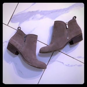 Taupe Lucky Brand Booties